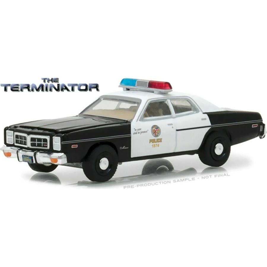 グリーンライト 1/64 ターミネーター ダッジ モナコ 1977 ポリス
