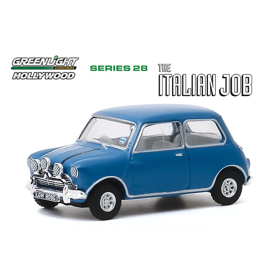グリーンライト 1/64 オースチン ミニクーパー S 1967 ブルー グリーンライト 1/64 オースチン ミニクーパー S 1967 ブルー