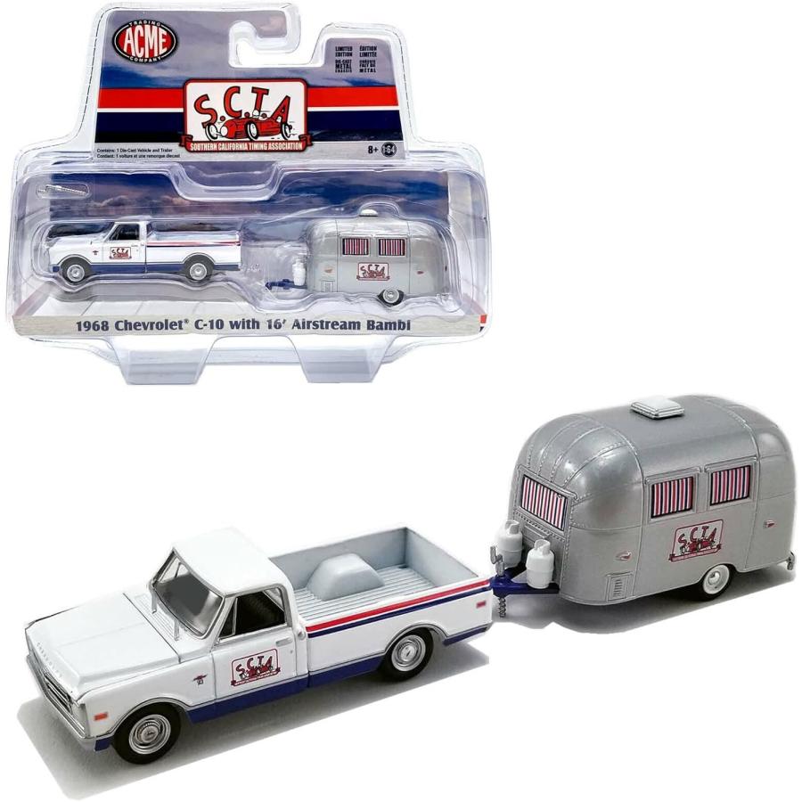 グリーンライト ACME 1/64 シボレー C10 with エアストリーム バンビ