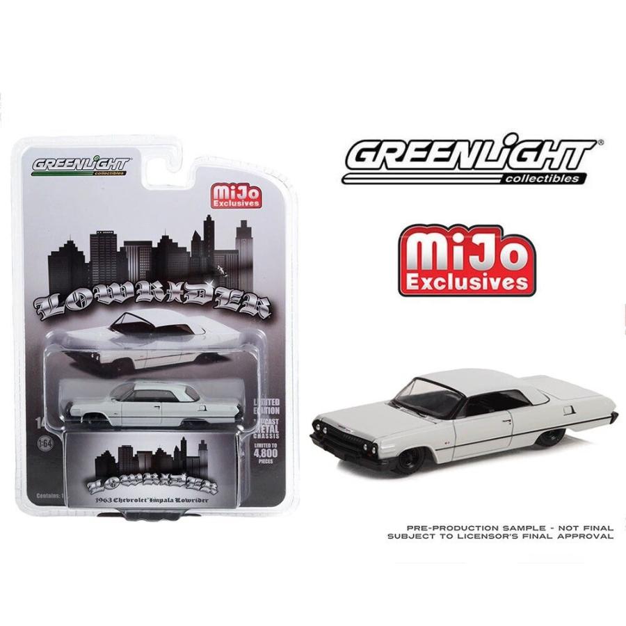 グリーンライト 1/64 シボレー インパラ SS 1963 ローライダー グリーンライト 1/64 シボレー インパラ SS 1963 ローライダー