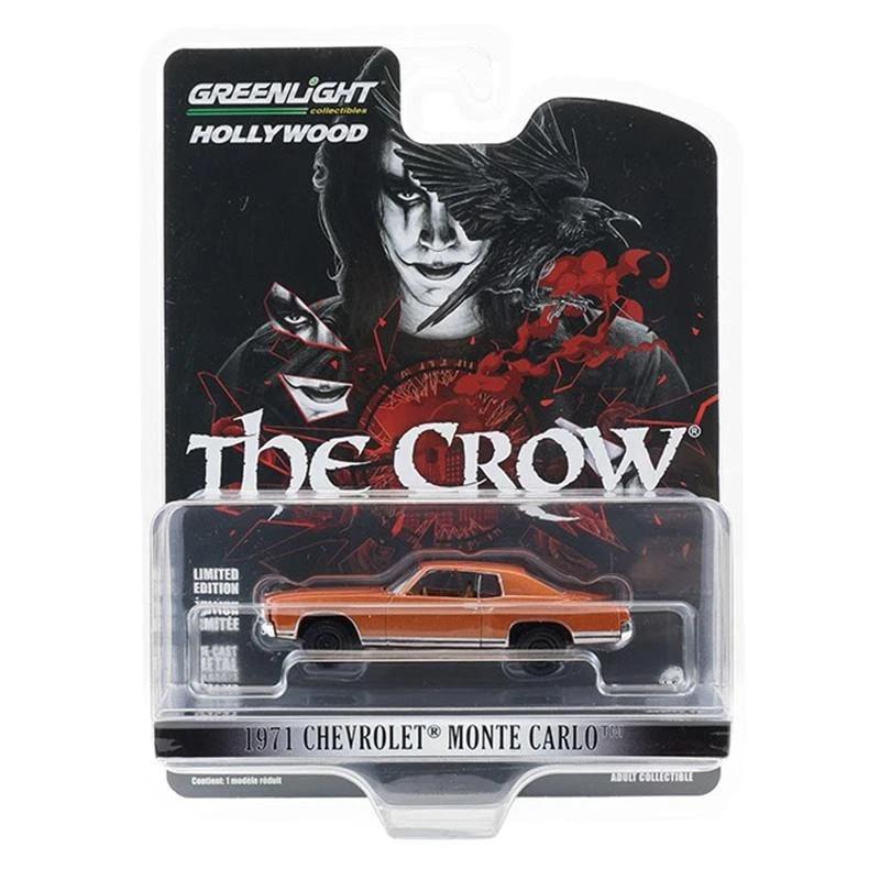 希少THE CROW (inteleg製) グリーンライト 1/64 シボレー モンテカルロ 1971 ”クロウ