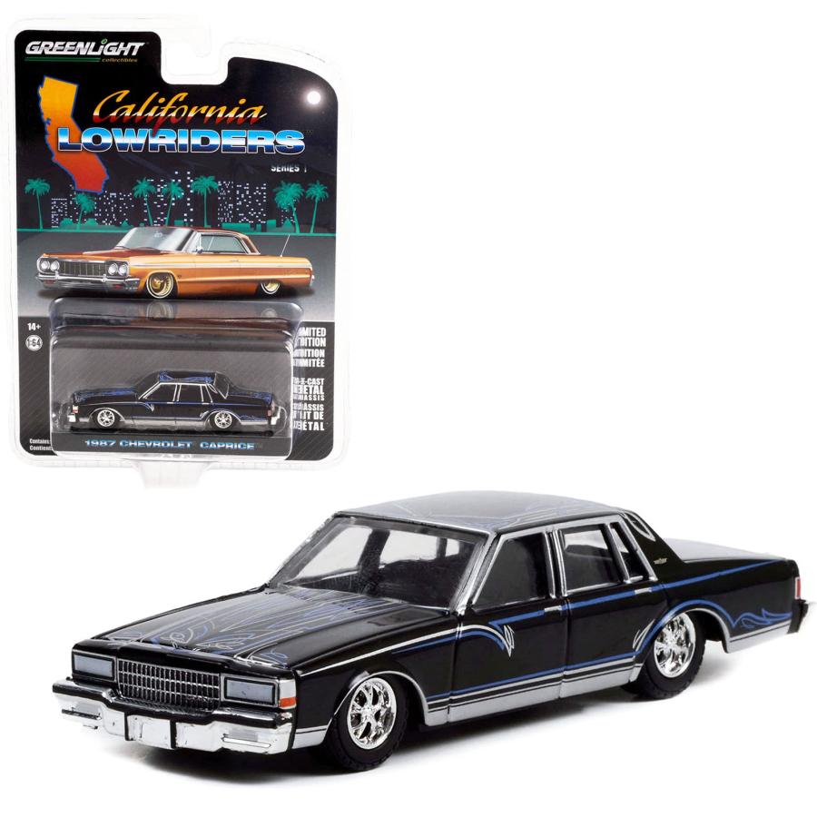 グリーンライト 1/64 シボレー カプリス 1985 ブラック グリーンライト 1/64 シボレー カプリス 1985 ブラック