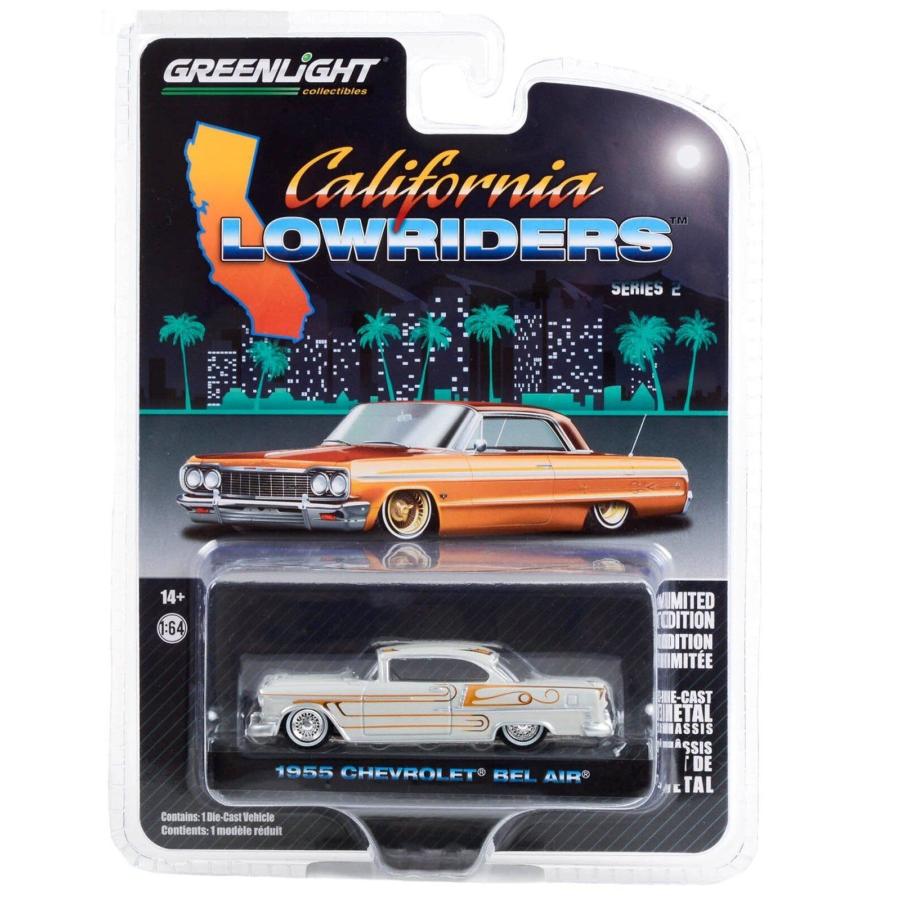 グリーンライト 1/64 シボレー ベルエア 1955 ローライダー グリーンライト 1/64 シボレー ベルエア 1955 ローライダー
