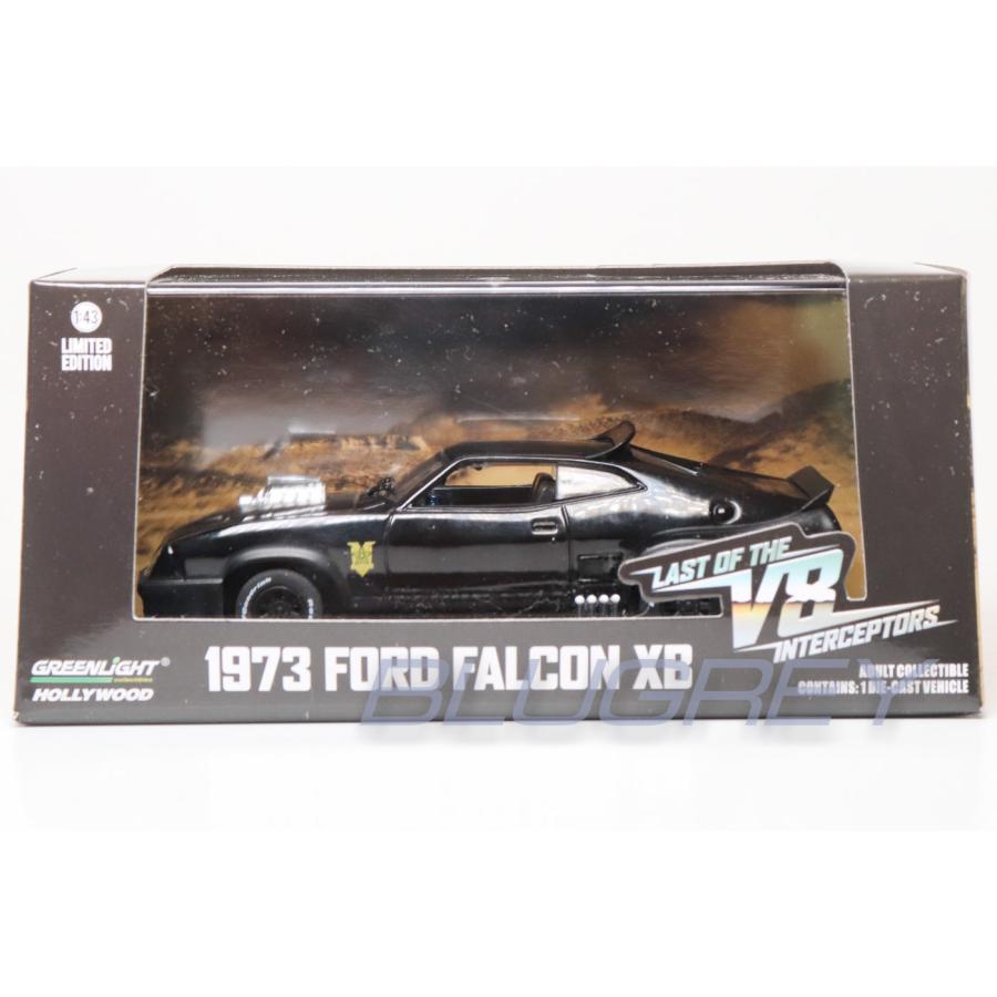 グリーンライト 1/43 ファルコンXB マッドマックスV8インターセプター グリーンライト ミニカー フォード マッドマックス ラスト V8
