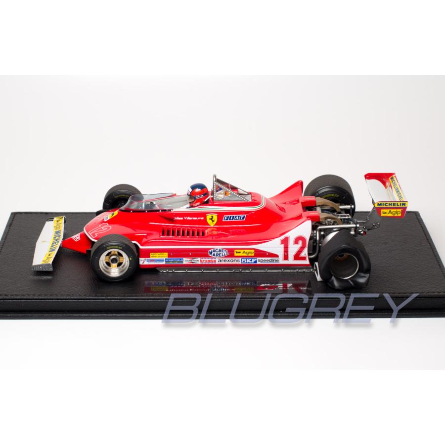 GP REPLICAS 1/18 フェラーリ F1 312 T4 #12 オランダGP 1979 ジル・ヴィルヌーヴ Ferarri GILLES VILLENEUVE GP002CN｜blugrey｜02