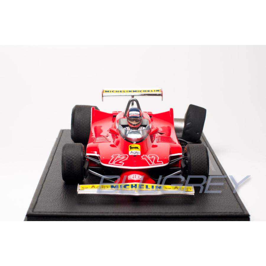 GP REPLICAS 1/18 フェラーリ F1 312 T4 #12 オランダGP 1979 ジル・ヴィルヌーヴ Ferarri GILLES VILLENEUVE GP002CN｜blugrey｜03