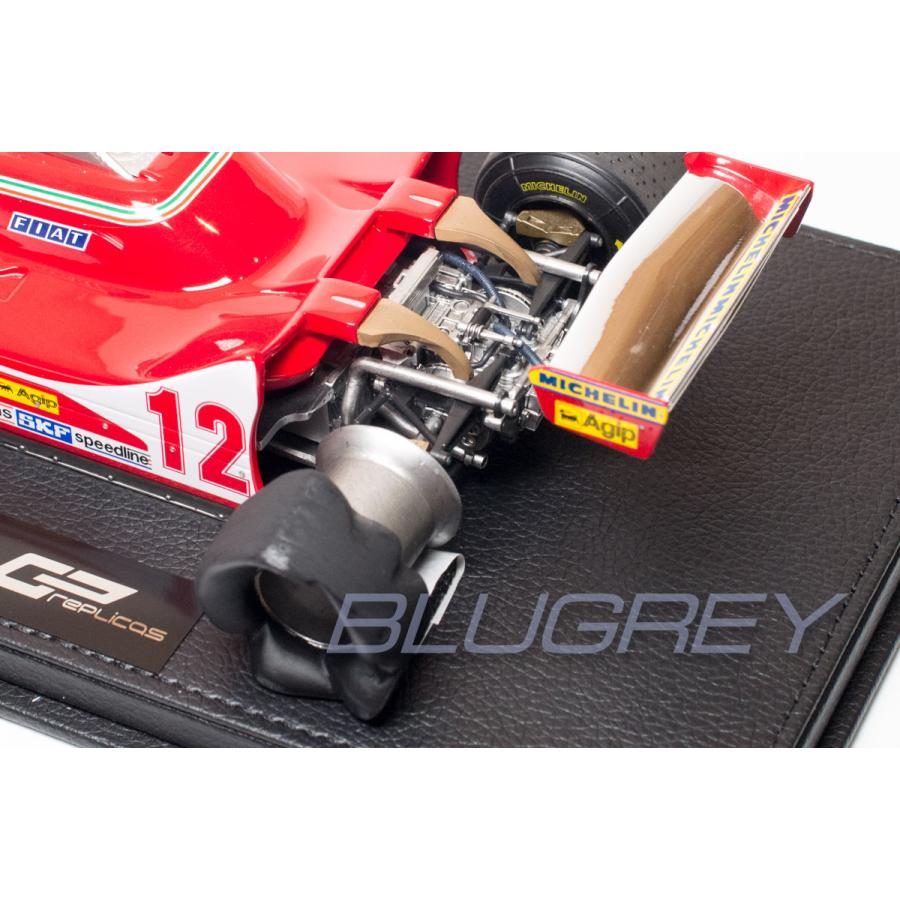 GP REPLICAS 1/18 フェラーリ F1 312 T4 #12 オランダGP 1979 ジル・ヴィルヌーヴ Ferarri GILLES VILLENEUVE GP002CN｜blugrey｜07