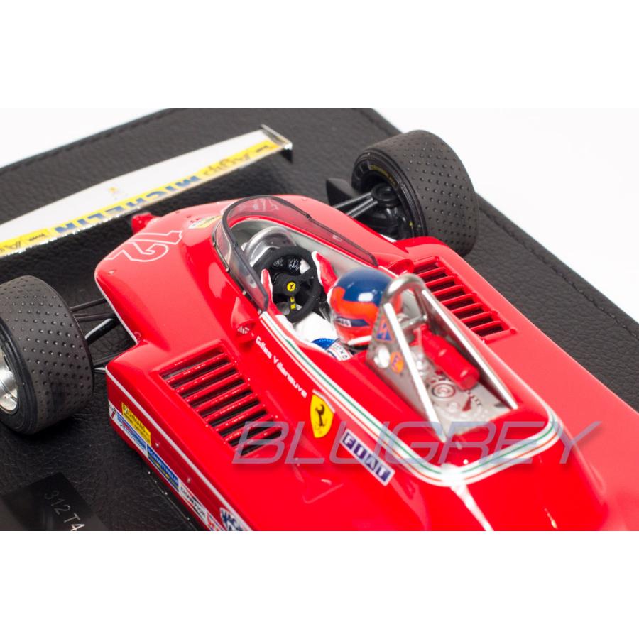 GP REPLICAS 1/18 フェラーリ F1 312 T4 #12 オランダGP 1979 ジル・ヴィルヌーヴ Ferarri GILLES VILLENEUVE GP002CN｜blugrey｜08