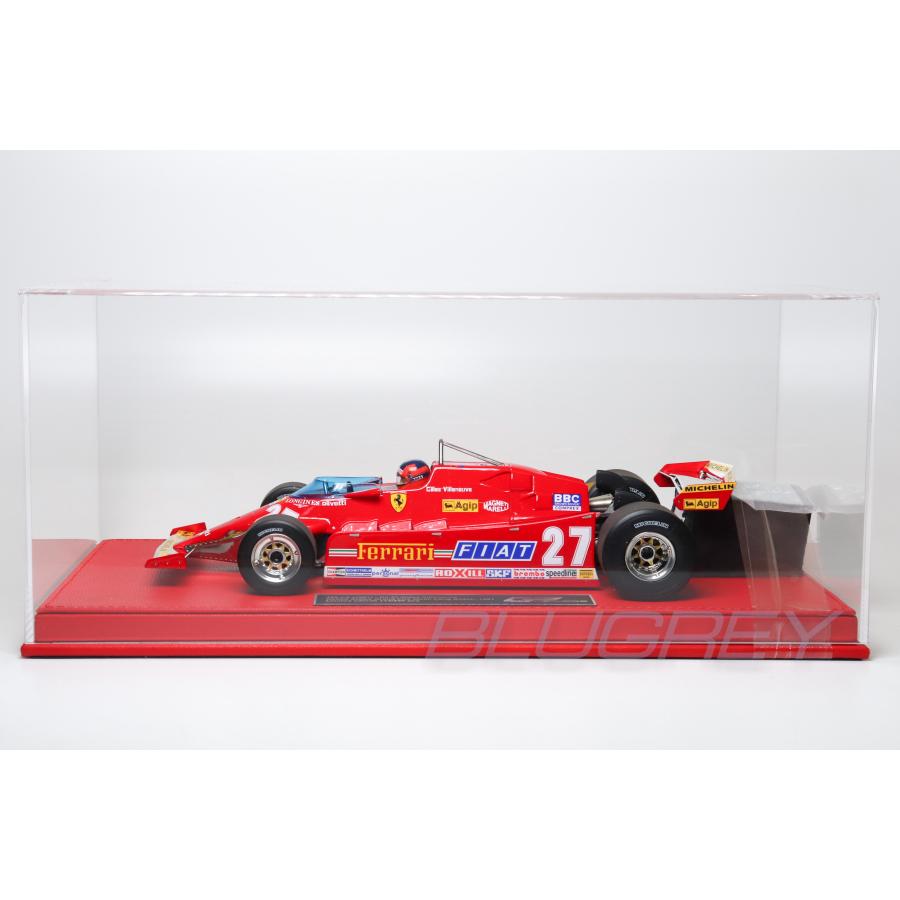 1/18 フェラーリ 126C2 #27 ベルギーGP1982 G.ヴィルヌーブ 1/18 フェラーリ 126C2 #27 ベルギーGP1982 G.ヴィルヌーブ