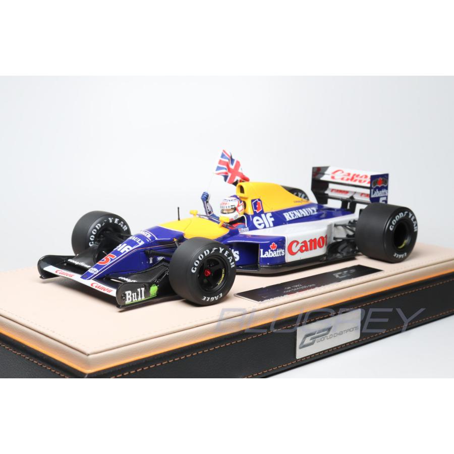 再再値下げ！WILLIAMS FW14B 1992 ナイジェル・マンセル ミニチャンプス 1/18 ウィリアムズ FW14B #5 ナイジェル