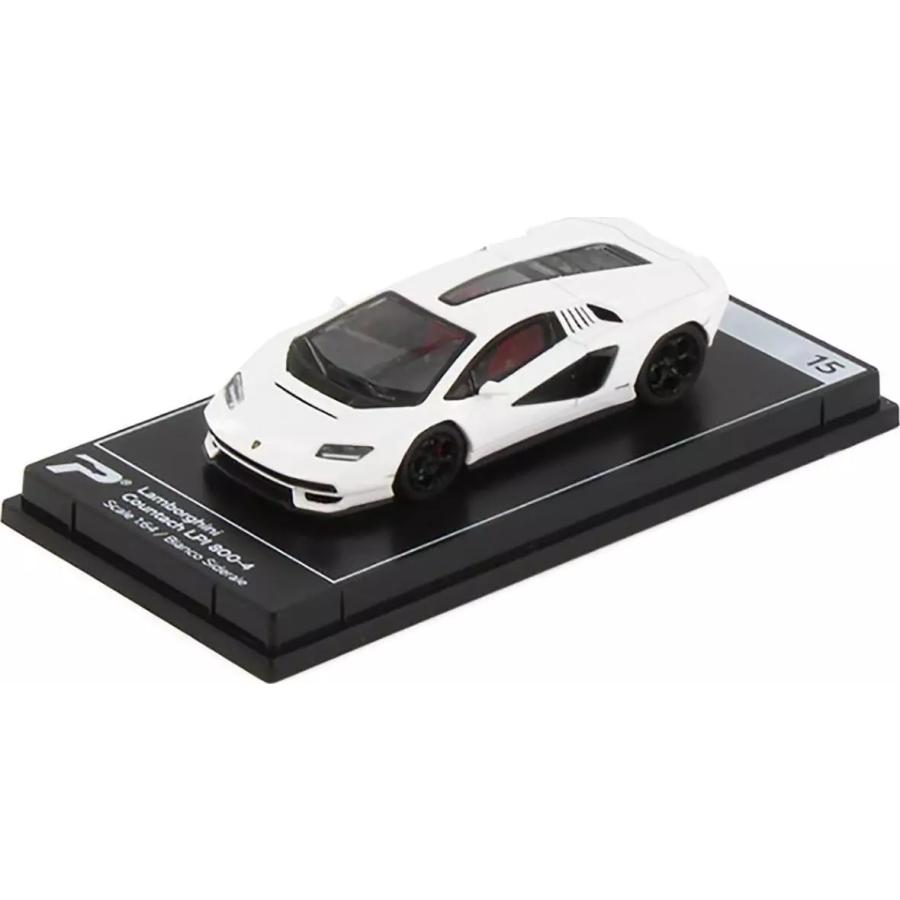 ポスターカーズ 1/64 ランボルギーニ カウンタック LPI800-4 ホワイト