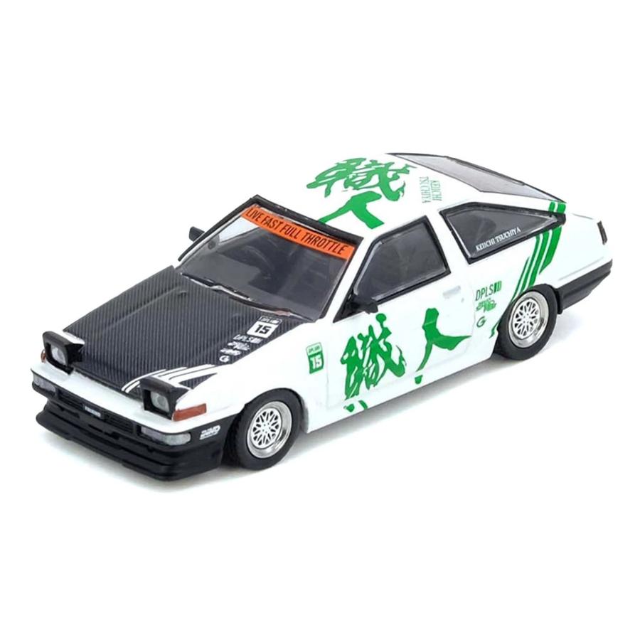 INNO64 1/64 トヨタAE86土屋圭市Chase 限定 INNO MODELSイノモデル 1/64 トヨタ スプリンタートレノ AE86 土屋圭市