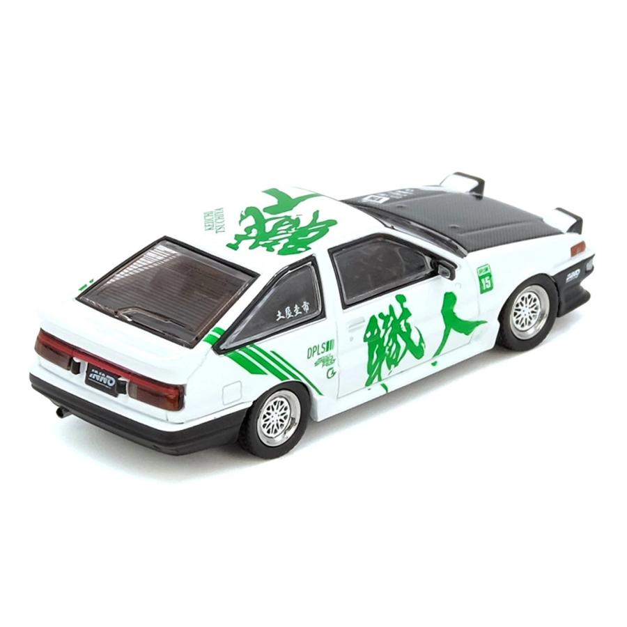 INNO MODELSイノモデル 1/64 トヨタ スプリンタートレノ AE86 土屋圭市