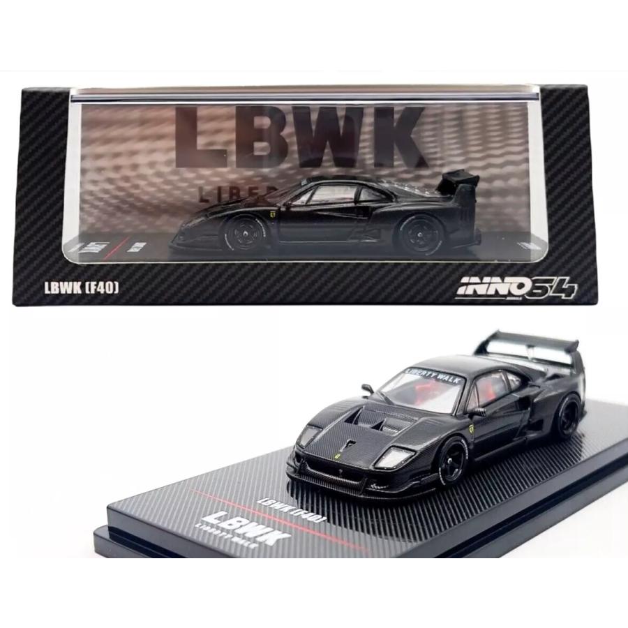 INNO 1/64 Liberty Walk F40 Tokyo Auto Salon 2023 - ミニカー INNO 1/64 Liberty Walk F40 Tokyo Auto Salon 2023 - ミニカー
