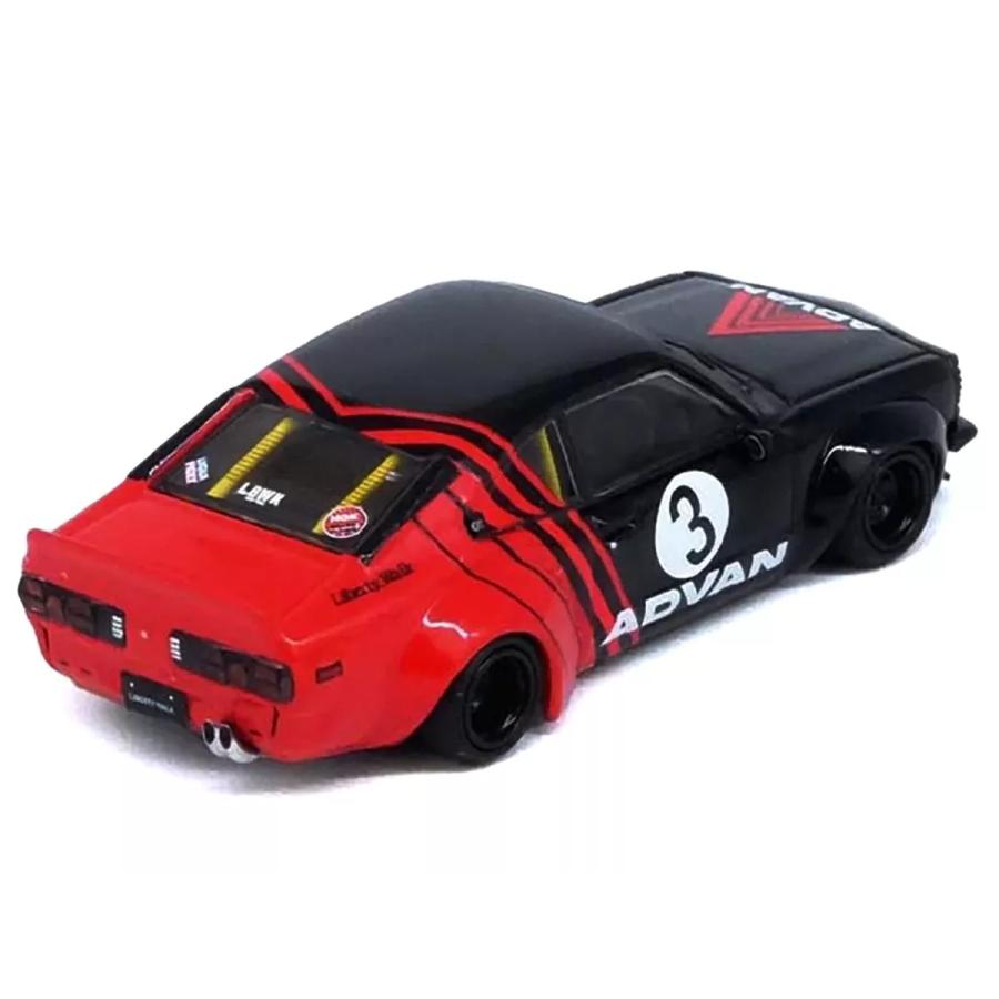 イノモデル1/64 マツダRX3サバンナ LBWK アドバン 2台セット INNO Models イノモデル 1/64 マツダ RX3 サバンナ LB-WORKS