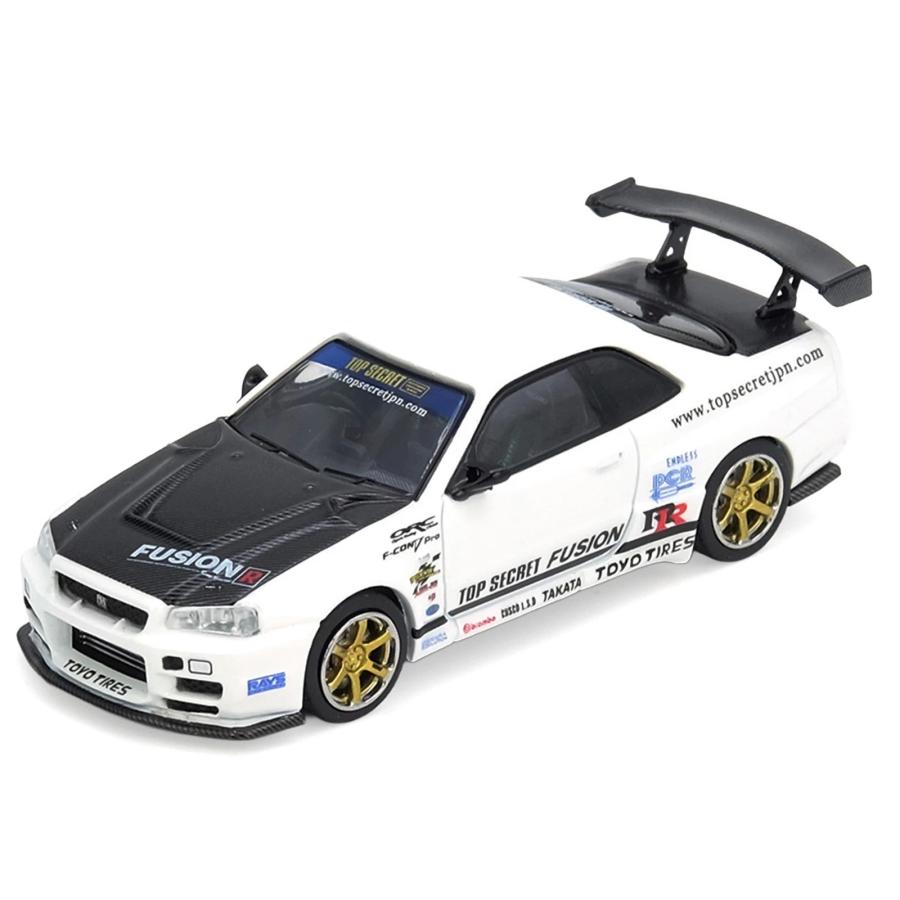イノモデル 1/64 R34&SUPRA TOP SECRET TASKL25 INNO MODELS イノモデル 1/64 トップシークレット TOP SECRET R34 GT-R
