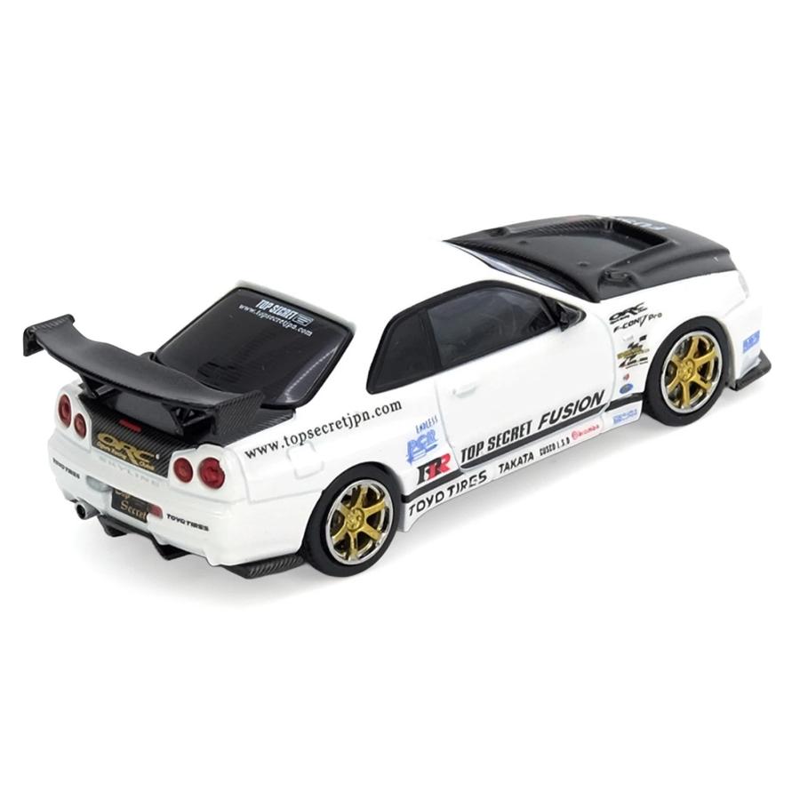 INNO MODELS イノモデル 1/64 トップシークレット TOP SECRET R34 GT-R