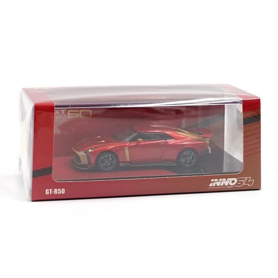 INNO Models イノモデル 1/64 日産 GT-R50 by イタルデザイン レッド
