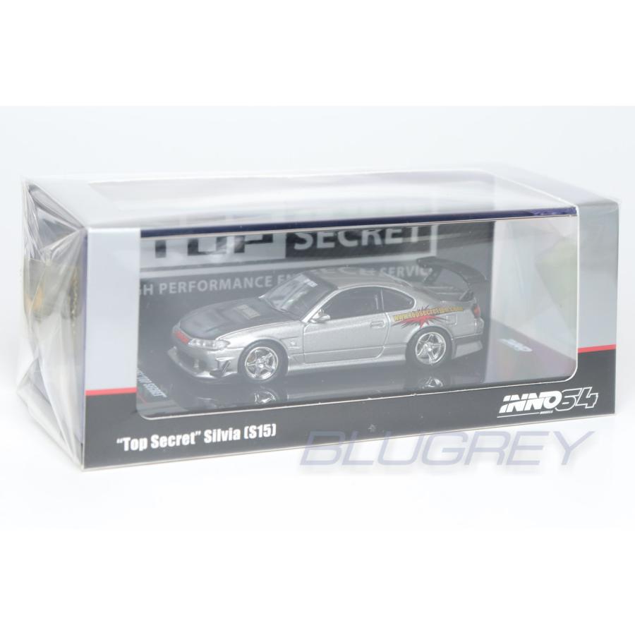 INNO MODELS イノモデル 1/64 トップシークレット 日産 シルビア S15