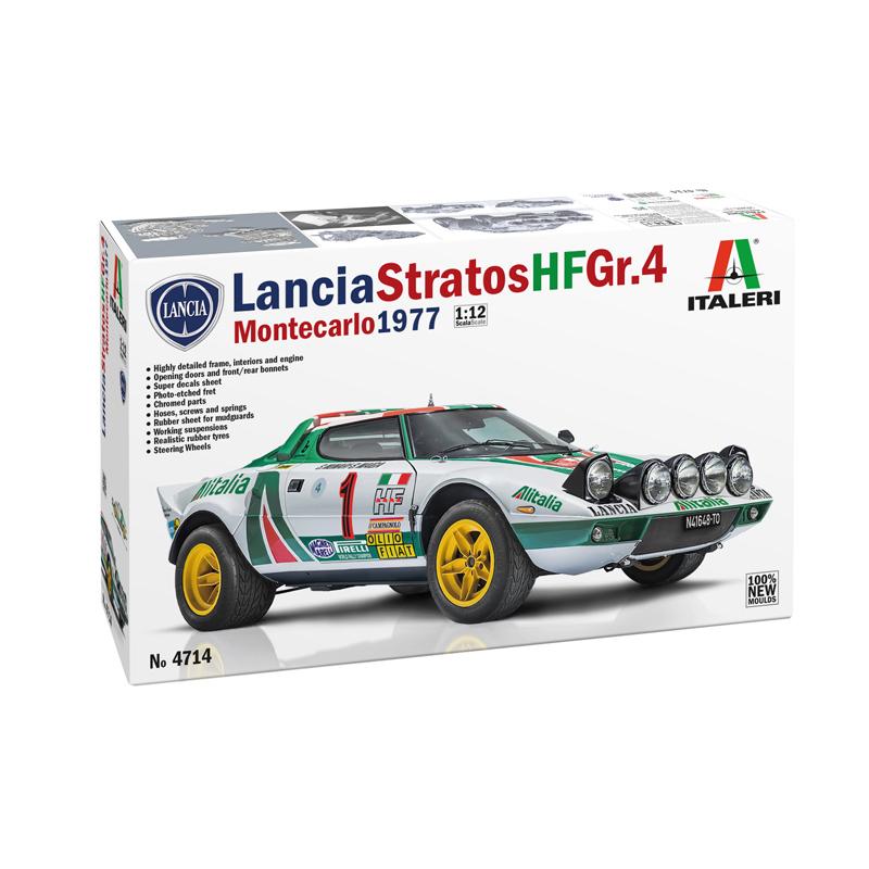 ララ様 一式 イタレリ 1/12 ランチア ストラトス HF Gr.4 モンテカルロラリー 1977