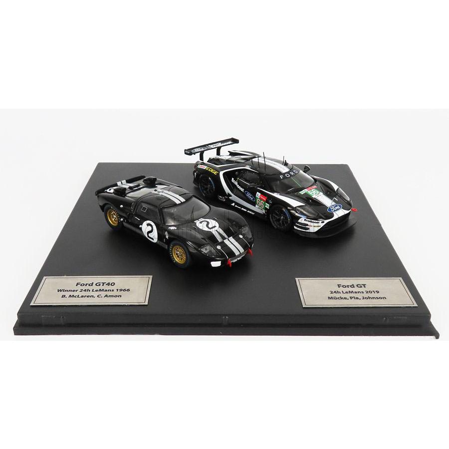 イクソ 1/43 フォード GT ルマン24時間 1966 & 2019 2台セット SHELBY