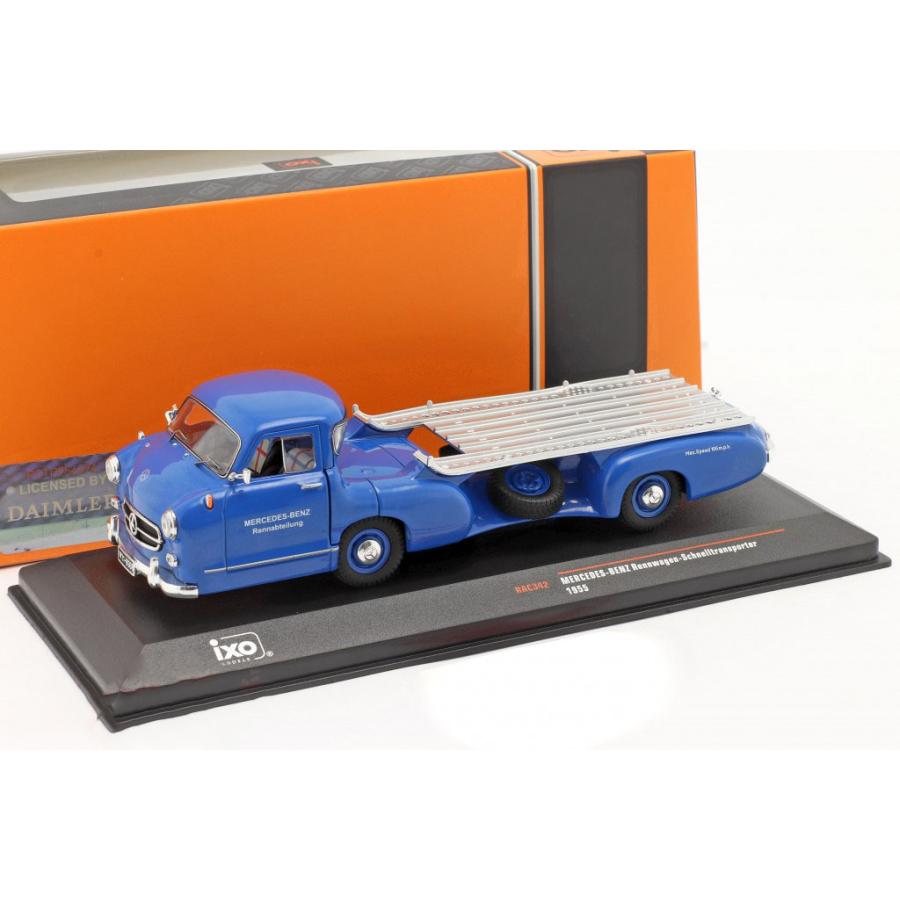 IXOメルセデスベンツ★トランスポーター★1/43 ixo イクソ 1/43 メルセデスベンツ レースカー トランスポーター