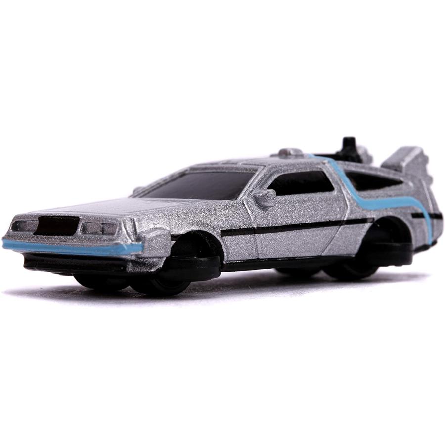 JADA TOYS ナノ ハリウッド 1/65 バックトゥザフューチャー デロリアン