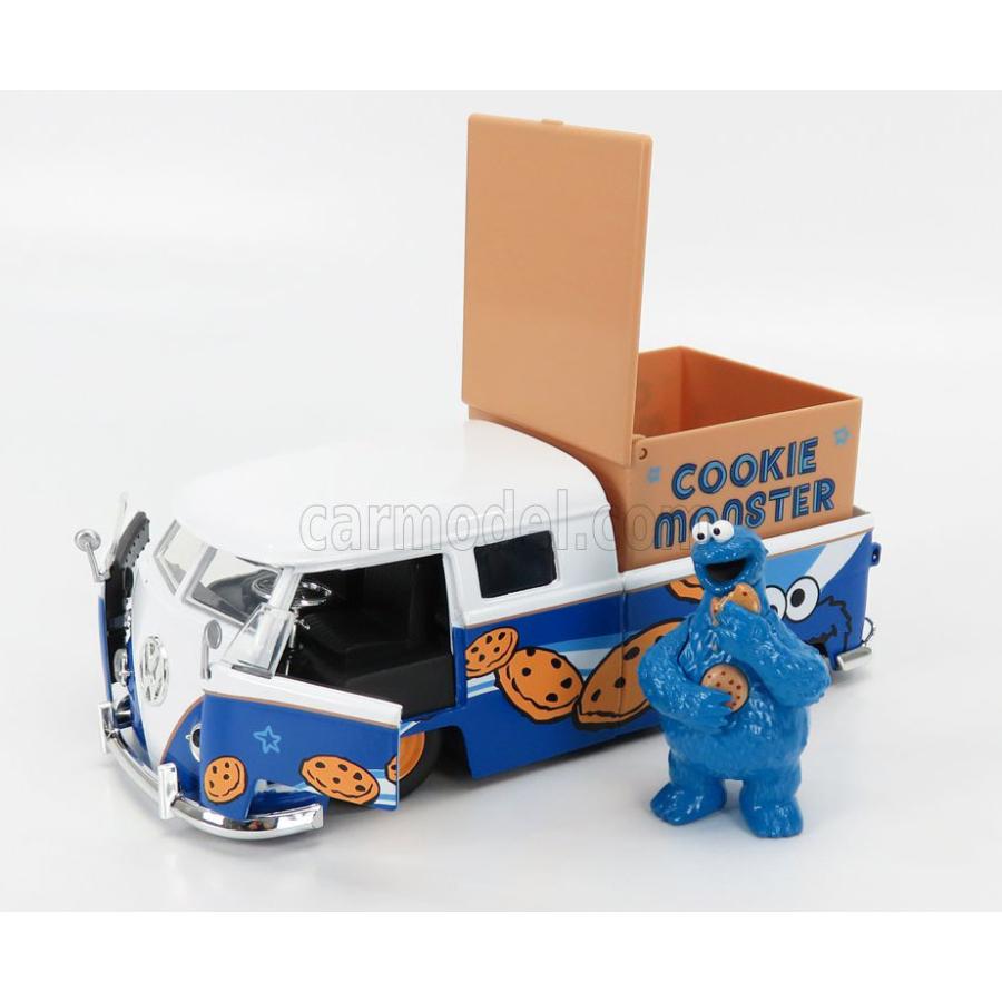 JADA TOYS 1/24 セサミストリート フォルクスワーゲン バス JADA TOYS 1/24 セサミストリート フォルクスワーゲン バス