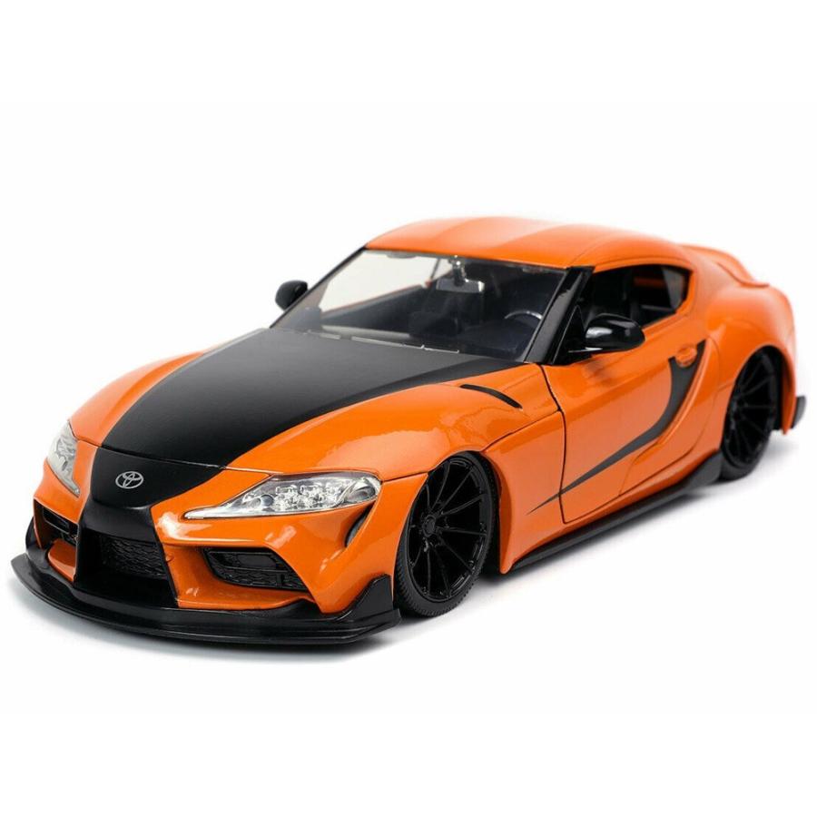 JADA TOYS 1/24 トヨタ GR スープラ ワイルドスピード9 ハン オレンジ Fast & Furious 9 - Han's 2020 Toyota Supra 32097｜blugrey｜02