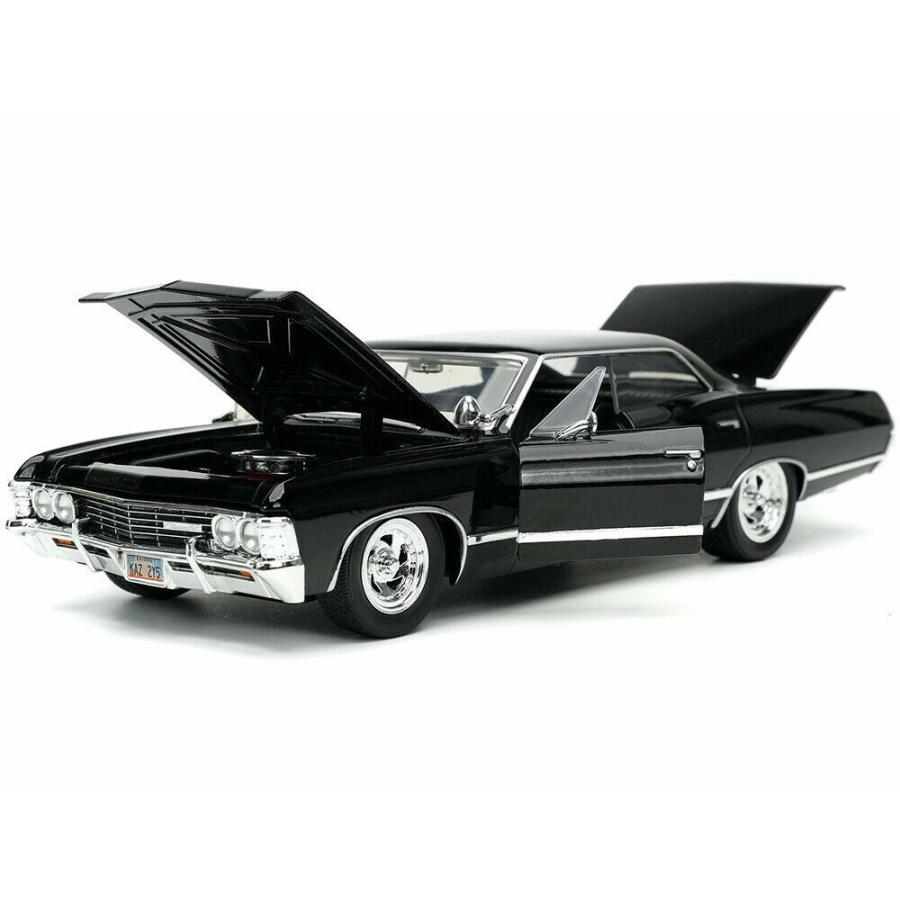 JADA TOYS 1/24 シボレー インパラ スポーツセダン 1967 + ディーン フィギア "スーパーナチュラル" Chevrolet Impala Supernatural｜blugrey｜03