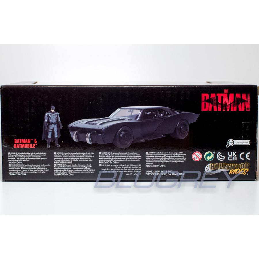 Jada JADA TOYS 1/24 バットマン バットモービル フィギア付き Jada JADA TOYS 1/24 バットマン バットモービル フィギア付き