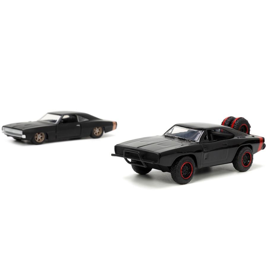 JADA TOYS 1/32 ワイルドスピード ドム ダッジ チャージャー R/T & チャージャー ワイドボディ 1968 2台セット F&F Dodge Charger｜blugrey｜02