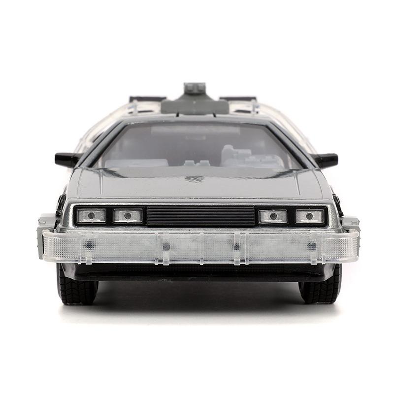 JADA TOYS 1/24 バック・トゥー・ザ・フューチャー パート1 デロリアン ライトアップ BACK TO THE FUTURE PART I DELOREAN 32911｜blugrey｜05