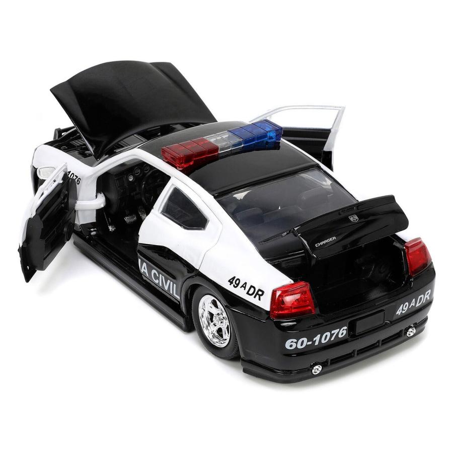 JADA TOYS 1/24 ワイルドスピード ダッジ チャージャー ポリスカー