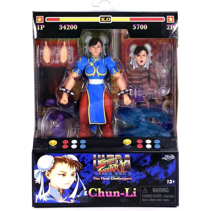 Jada JADA TOYS 6インチ (約15cm) アクション フィギア 春麗 Jada JADA TOYS 6インチ (約15cm) アクション フィギア 春麗