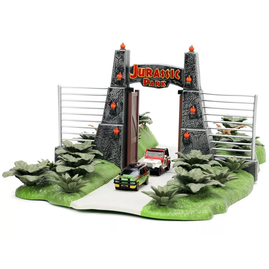 Jada JADA TOYS ナノシーン ジュラシックパーク ジオラマ ジープ Jada JADA TOYS ナノシーン ジュラシックパーク ジオラマ ジープ
