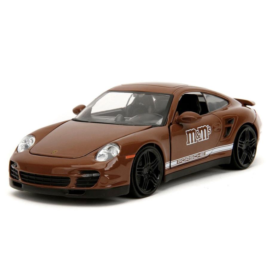 JADA 2007 ポルシェ　911　ターボ　ウィズ　ブラウン・ティ フィギア Jada Toys 2007 ポルシェ911ターボウィズブラウン・ティ フィギア