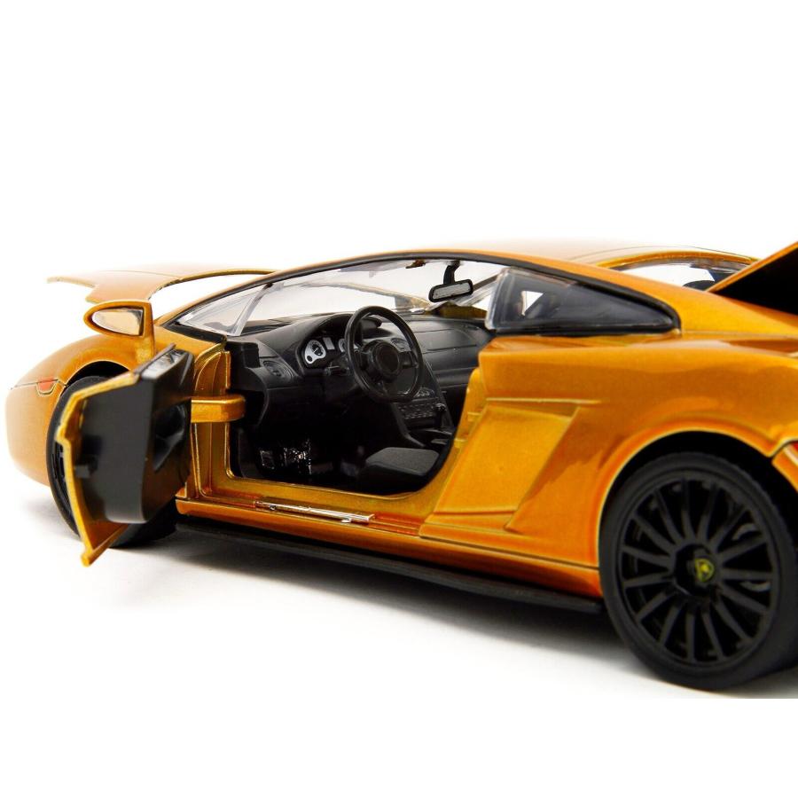 JADA TOYS 1/24 ワイルドスピード ランボルギーニ ガヤルド ゴールド F&F X Lamborghini Gallardo 34924｜blugrey｜09