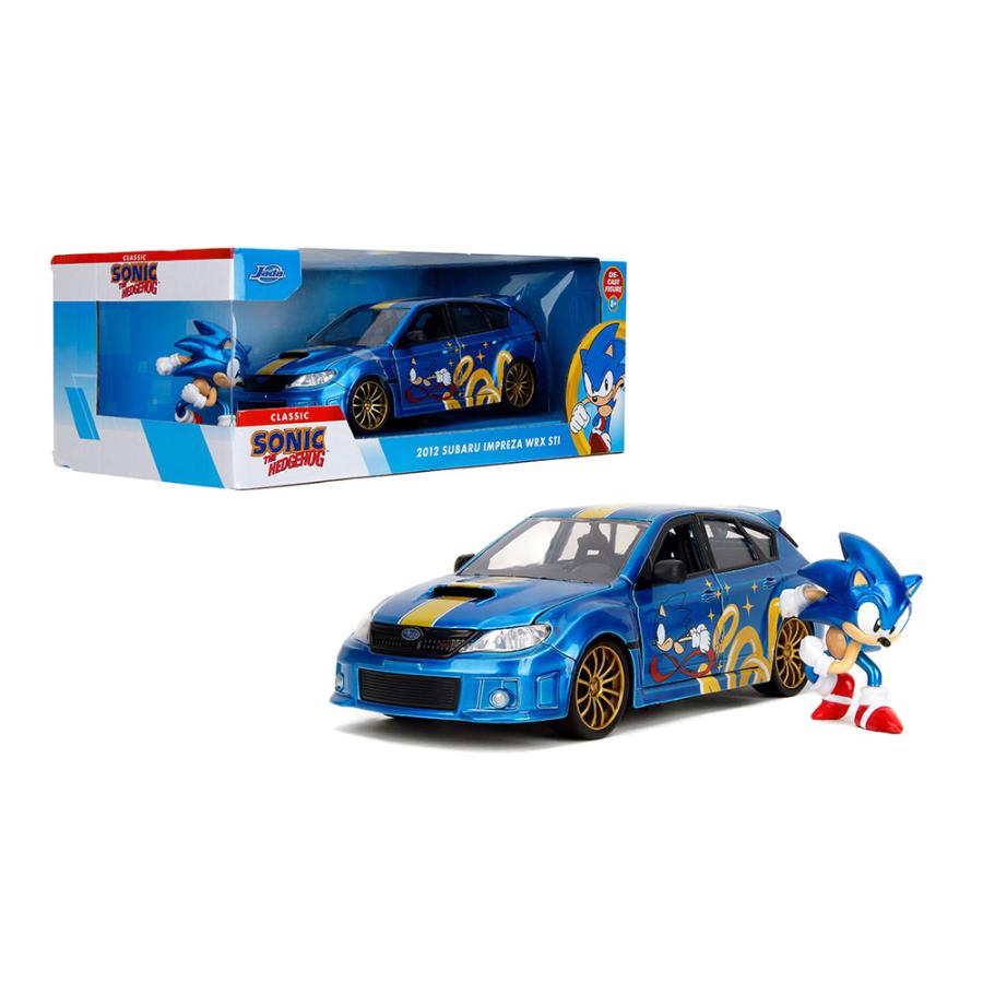 Jada JADA TOYS 1/24 スバル WRX 2012 ソニックザヘッジホッグ Jada JADA TOYS 1/24 スバル WRX 2012 ソニックザヘッジホッグ