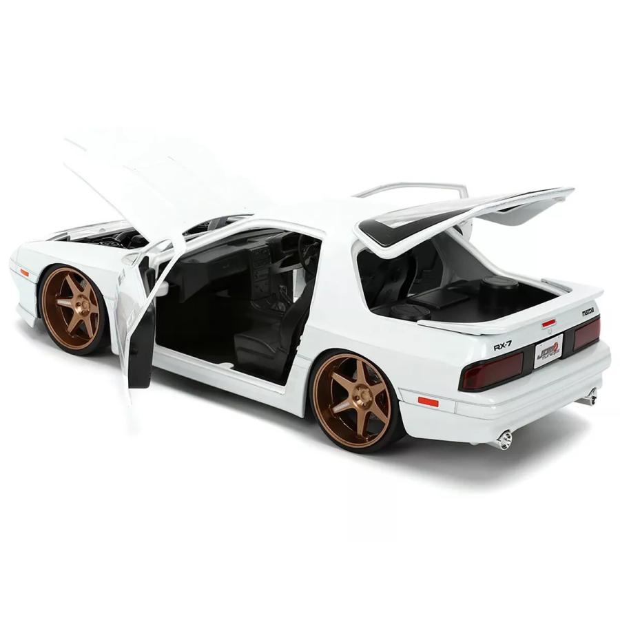 Jada JADA TOYS 1/24 マツダ RX-7 FC3S 1985 ホワイト Mazda RX-7 JDM