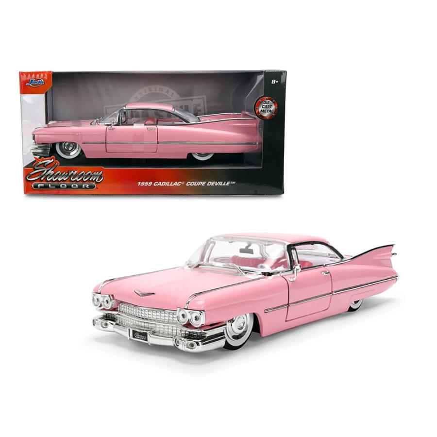 Jada JADA TOYS 1/24 キャデラック ドゥビル デビル 1959 ピンク