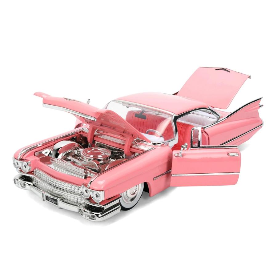 Jada JADA TOYS 1/24 キャデラック ドゥビル デビル 1959 ピンク