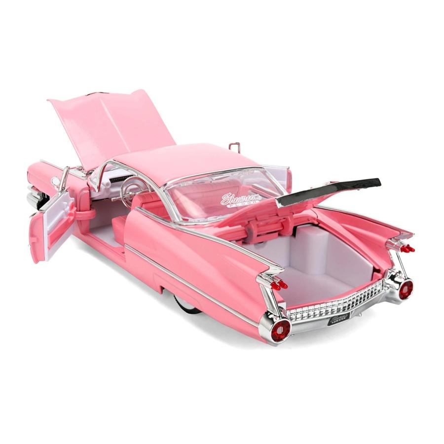 キャデラック　ドゥビル　US仕様赤テール　左右セット Jada JADA TOYS 1/24 キャデラック ドゥビル デビル 1959 ピンク
