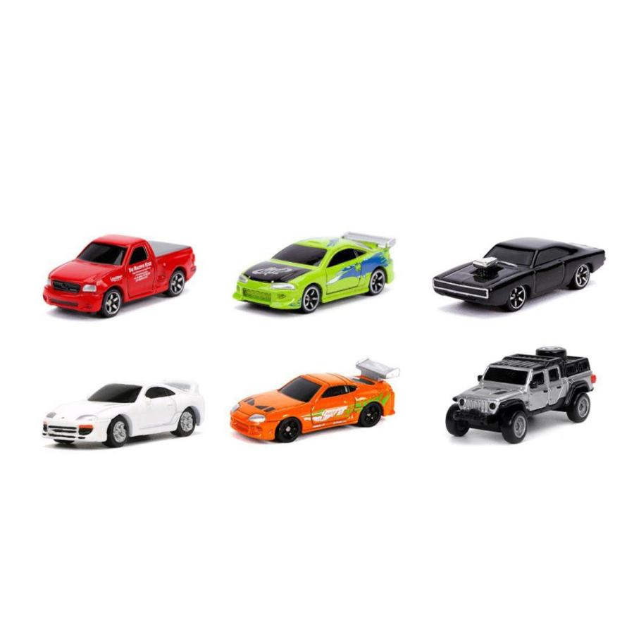 Jada JADA TOYS ナノ ワイルドスピード 6台セット スープラ/エクリプス