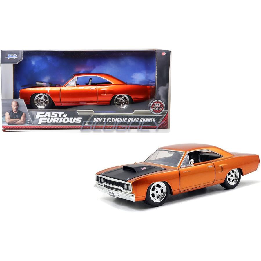 JADA TOYS 1/24 ワイルドスピード ドム プリマス ロードランナー