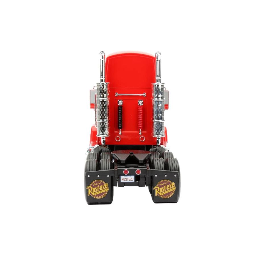 あ*む様 カーズ 3 1/24スケールフィギュア　マック　マテル　新品未開封　激 JADA TOYS 1:24 CARS3 MACK WITH TRAILER 全長63cm!!