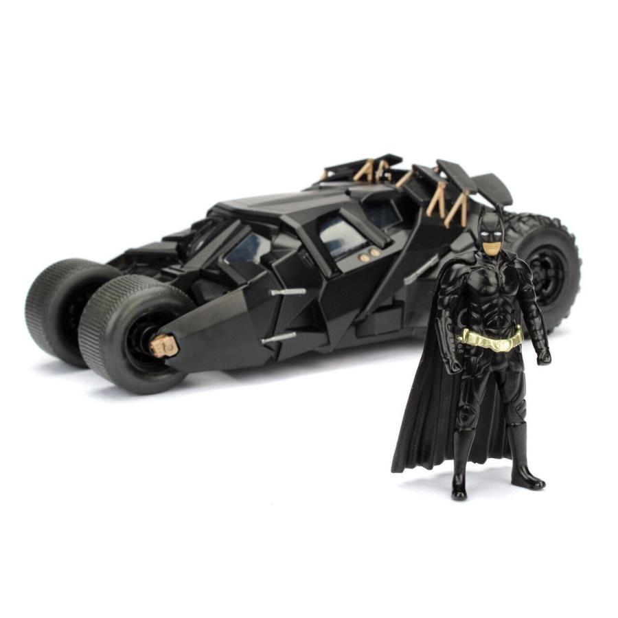 JADA TOYS 1/24 バットモービル & バットマン フィギア ダークナイト Batmobile & Batman Figure The Dark Knight 98261｜blugrey｜02