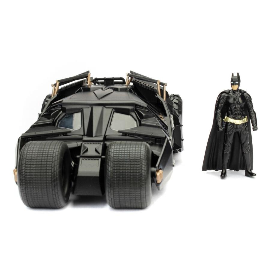 JADA TOYS 1/24 バットモービル & バットマン フィギア ダークナイト Batmobile & Batman Figure The Dark Knight 98261｜blugrey｜04