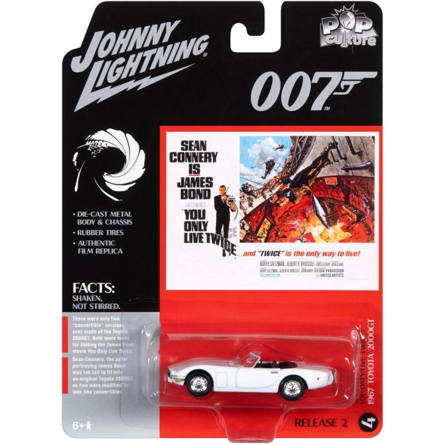 JOHNNY LIGHTNING Johnny Lightning 1/64 ボンドカー 1967 JOHNNY LIGHTNING Johnny Lightning 1/64 ボンドカー 1967