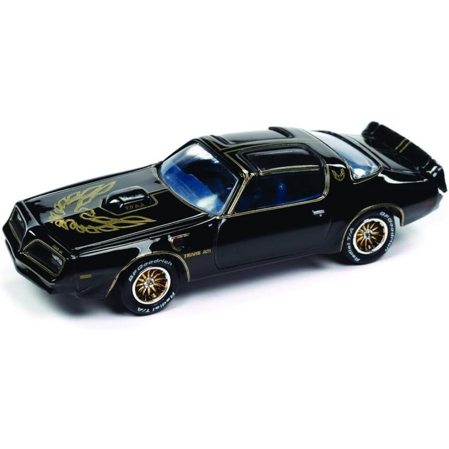 Johnny Lightning 1/64 ポンティアック トランザム 1977 ブラック ポーカーチップ付き Trivial Pursuit Pontiac Ttrans Am ミニカー｜blugrey｜02